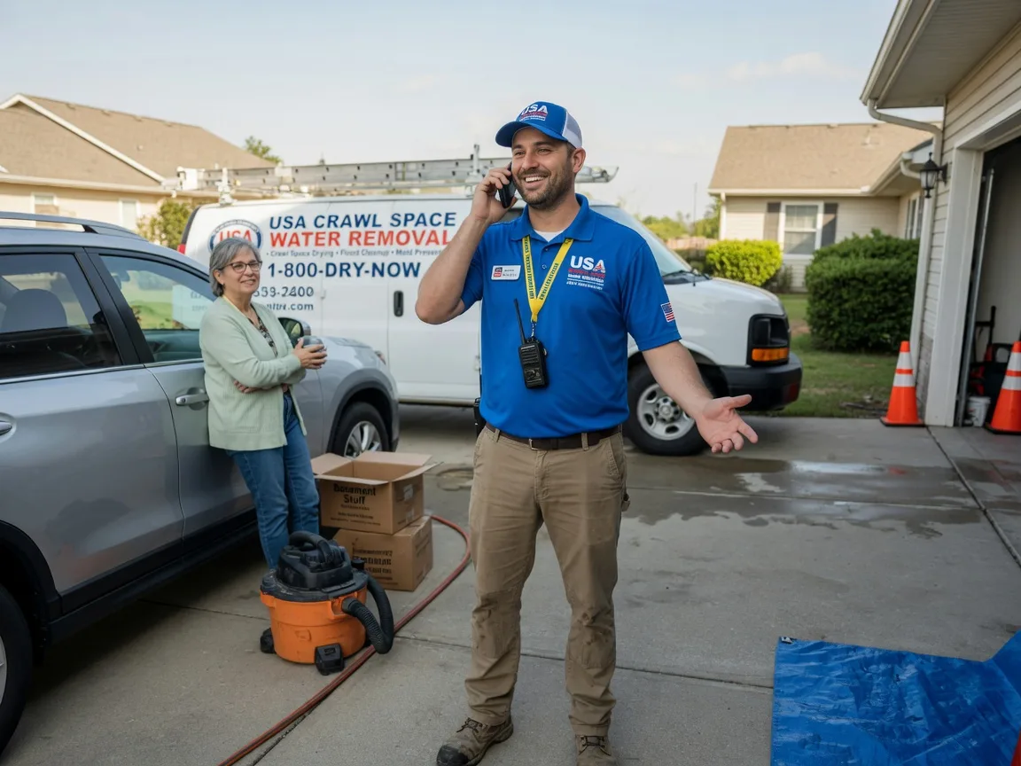 Crawl Space Water Removal Muse, OK FAQs